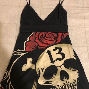 Lucky Thirteen babydoll tank